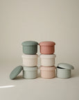 Silicone Baby Food Containers 3-Pack | Green