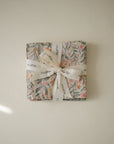 Muslin Cotton Washcloth | Pastel Blooms Combo