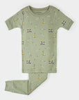 Short Sleeve Pajama Set - Golf