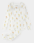Long Sleeve Pajama Set - Daffodils