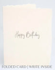 Carte de voeux pour un joyeux anniversaire