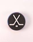 Hockey Puck Bath Bomb with Shoe Charm