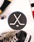 Hockey Puck Bath Bomb with Shoe Charm