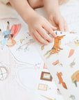 Colouring Book with Stickers | Parisiennes