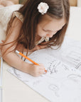 Colouring Book with Stickers | Parisiennes