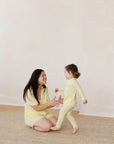 Women's Pajama Short Set | Butter Yellow