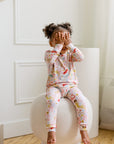 Two-Piece Ribbed Bamboo Pajamas | Mermaids