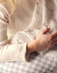Organic Baby Muslin Swaddle | Coastline