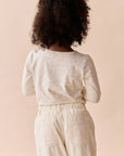 Organic Cotton Long Sleeve Top | Briella Whisper