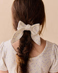 Organic Cotton Bow | Emmy Lilac