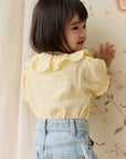 Organic Cotton Muslin Alora Top | Sunshine