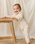 Organic Cotton Reese Zip Onepiece | Forest Gathering