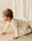 Organic Cotton Reese Zip Onepiece | Forest Gathering