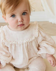 Organic Cotton Muslin Frances Playsuit | Pauline Pink