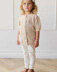Aria Knitted Top | Oatmeal Marle