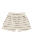 Organic Cotton Waffle Leith Short | General Stripe Cassava/Batch