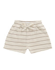 Organic Cotton Waffle Leith Short | General Stripe Cassava/Batch