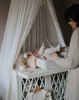 Extra Soft Muslin Changing Pad Cover | Fog