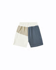 Boxing Short | Navy Colour Block