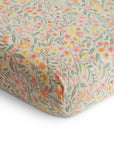 Extra Soft Muslin Crib Sheet | Pastel Blooms