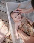 Muslin Cotton Washcloth | Pastel Blooms Combo