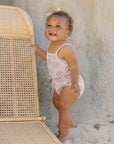 Terry Cinch Romper | Daisy
