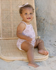 Terry Cinch Romper | Daisy