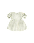 Darla Dress | Mint Stripe