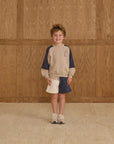 Boxing Short | Navy Colour Block