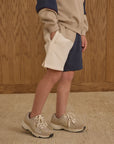 Boxing Short | Navy Colour Block