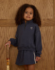 Half Zip Sweatshirt | Navy