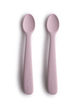 Silicone Feeding Spoons 2-Pack | Soft Lilac