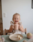 Silicone Training Cup & Straw | Blush