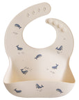 Silicone Baby Bib | Whales