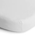Extra Soft Muslin Crib Sheet | White