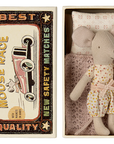 Little Sister Mouse in Matchbox