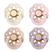 Ivory/Blush/Blossom/Dusky Lilac