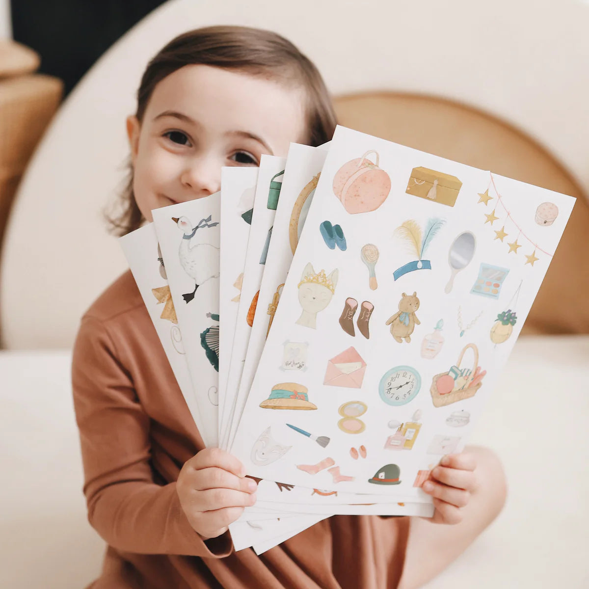 Colouring Book with Stickers | The Little Dance School