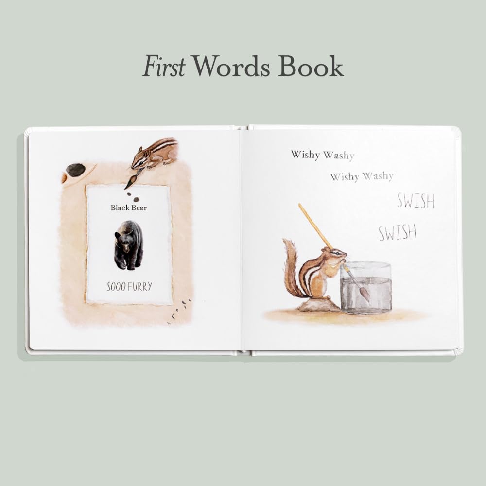 Wishy Washy: A Board Book Of First Words And Colors For Growing Minds