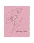 Birthday Wishes Flower Bouquet Card