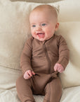 Ribbed Sleeper | Mocha