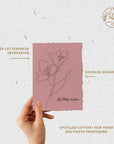 Birthday Wishes Flower Bouquet Card