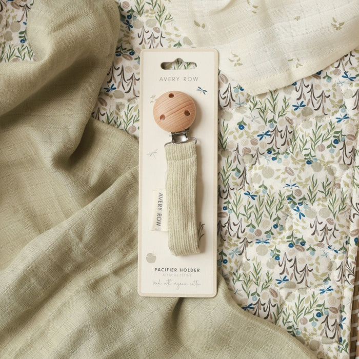 Pacifier Clip | Willow Corduroy