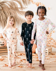 Long Sleeve Pajamas in Pastel Ghost