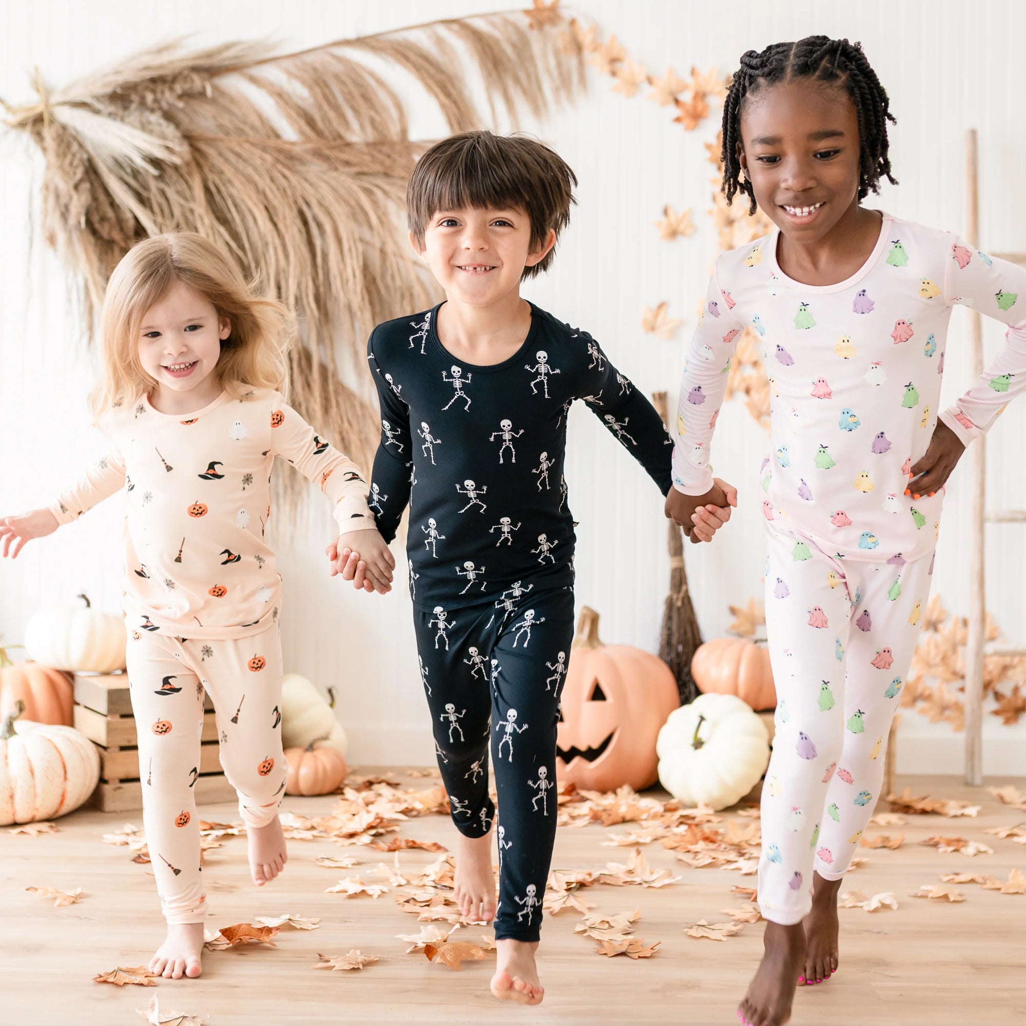 Long Sleeve Pajamas in Bewitched
