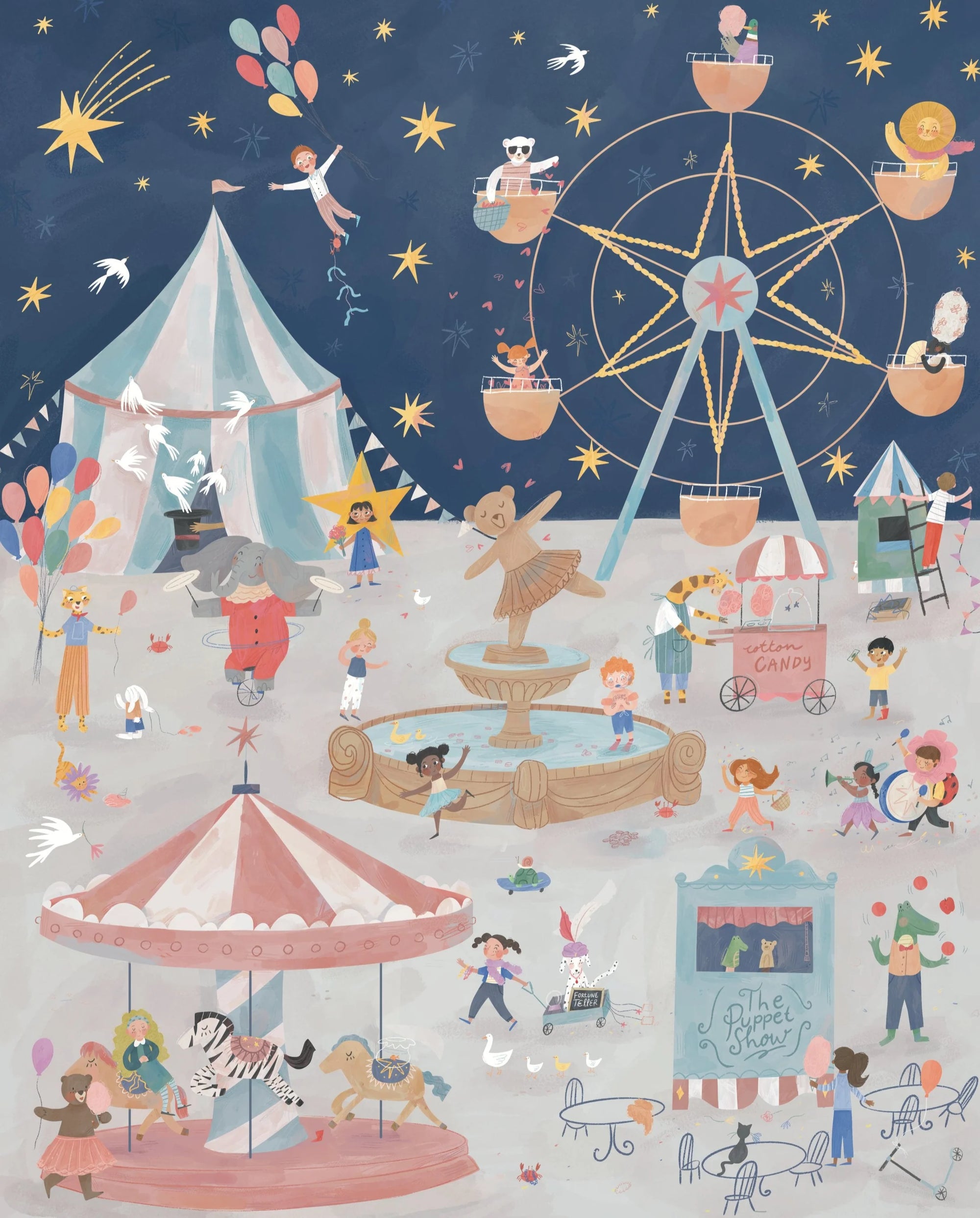 The Carnival of Wonders 100 Piece Puzzle