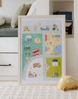 A Day on Busy Boulevard 48 Piece Puzzle