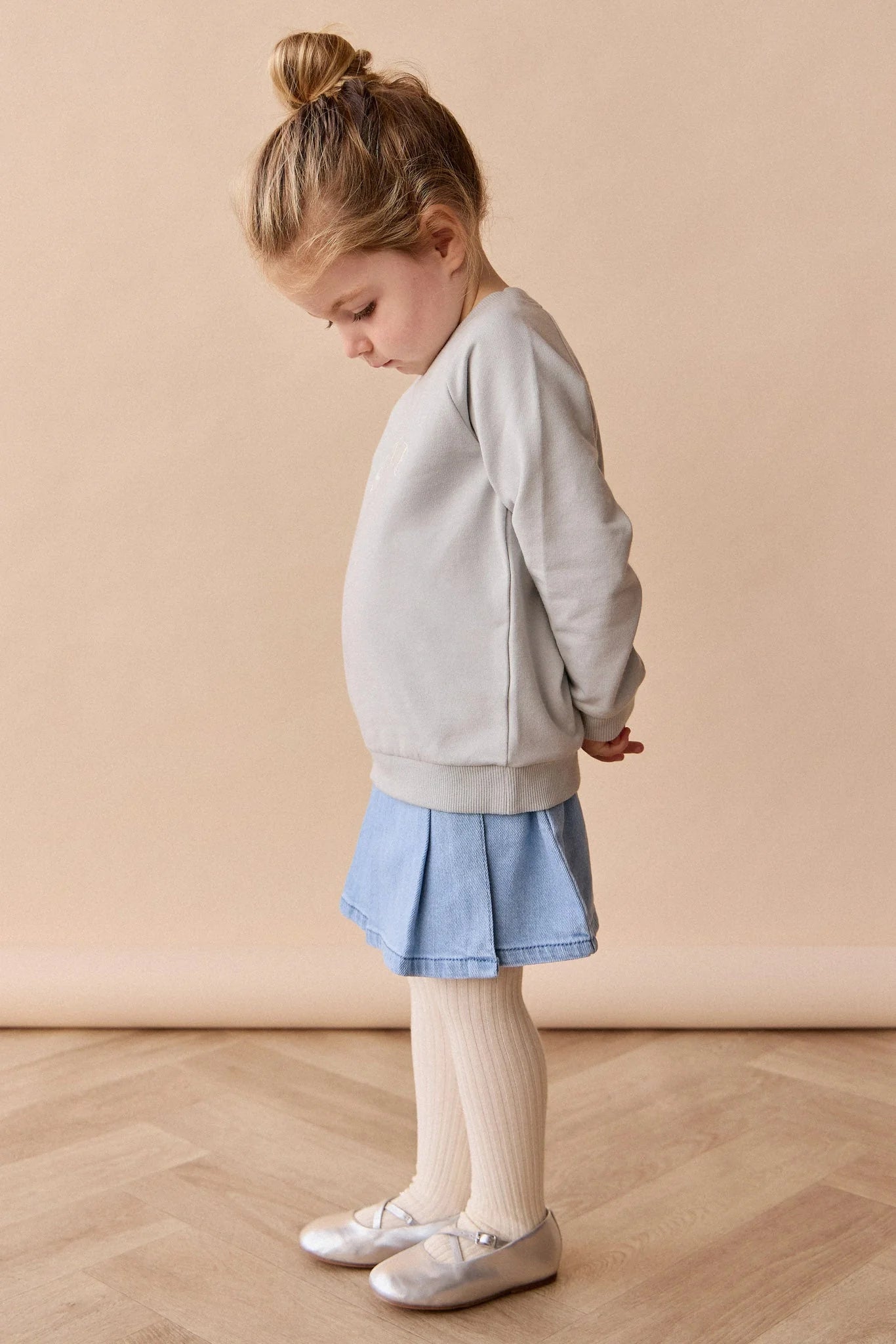 Organic Cotton Mimi Sweatshirt | Dawn Blue Sweetie