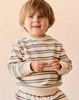 Organic Cotton Jalen Oversized Sweatshirt | Raynor Strip North Sea