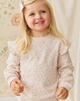 Organic Cotton Lilith Sweatshirt | Victoria Blush